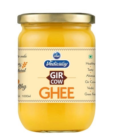 Vedic Gir Cow  A2 Ghee (Cream) - 1000ml